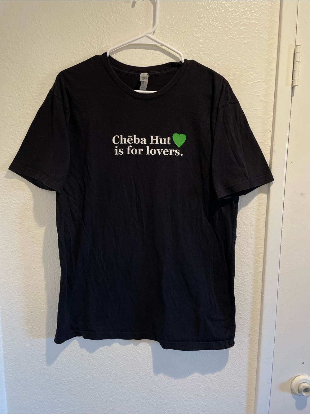 Cheba Hut Toasted Subs Cupid Valentine Graphic Tee L